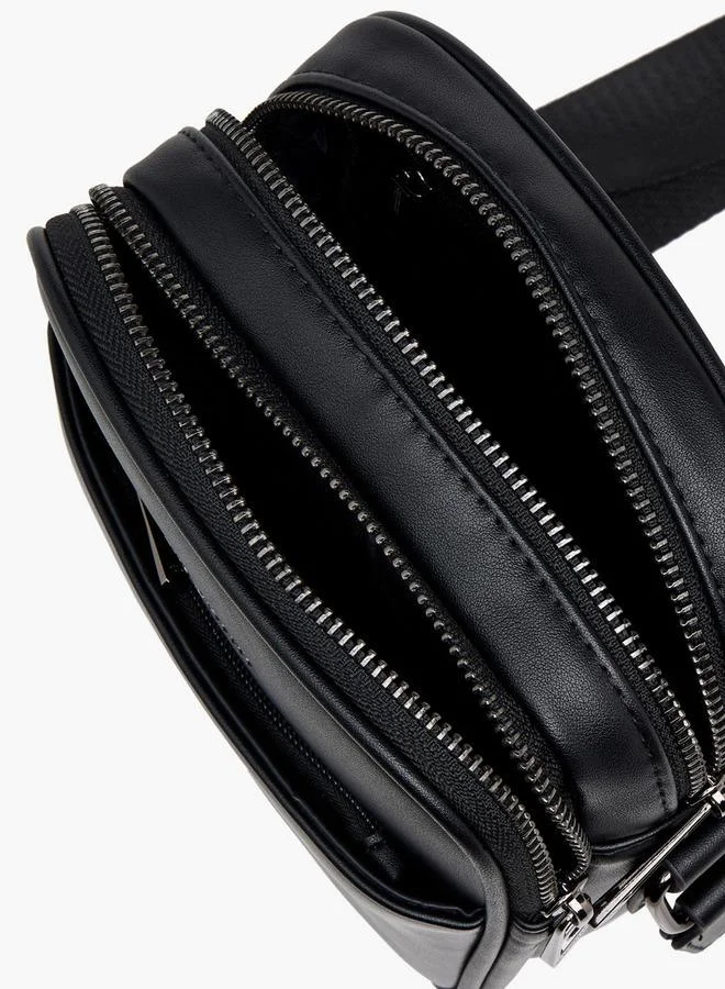 DUCHINI BLACK Men Adjustable Strap Crossbody Bag for Men | Best Price UAE